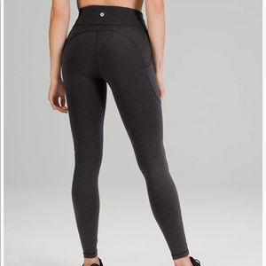 Lululemon Invigorate High-Rise Tight leggings grey size 4. Like new